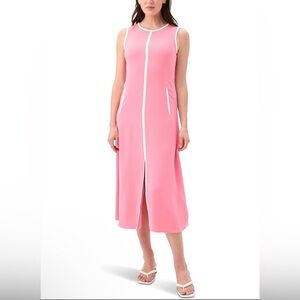 New Trina Turk Magnifique Front Slit Midi Dress size XS